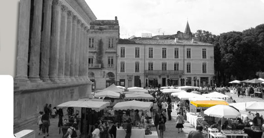 Marché de créateurs à Nîmes